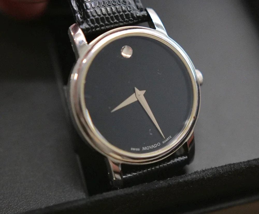 Movado Swiss Museum Black Men's Watch